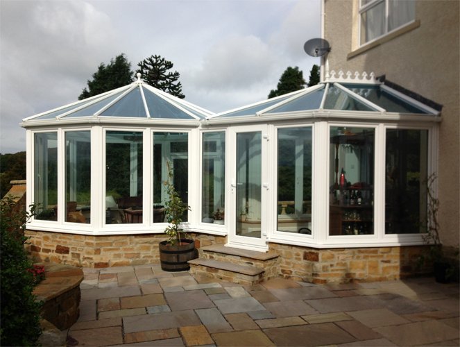 double conservatory