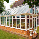 white pvc conservatory